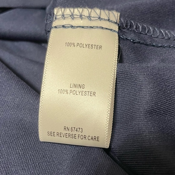 TAYLOR Plus Size Ruffle-Hem Midi Dress Blues NWT Size:24W - Picture 3 of 7